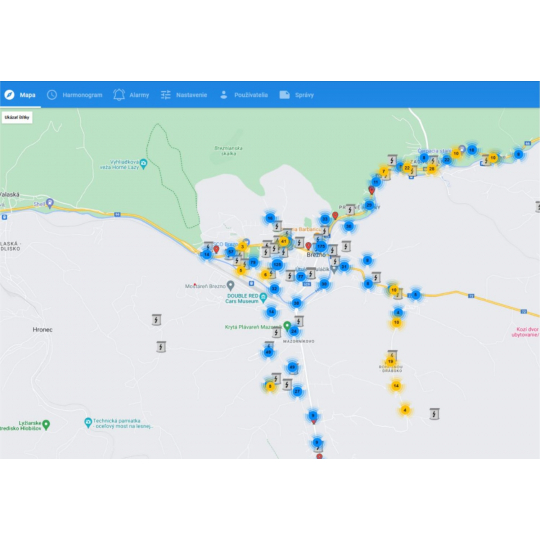 Inteligentné osvetlenie v Brezne
